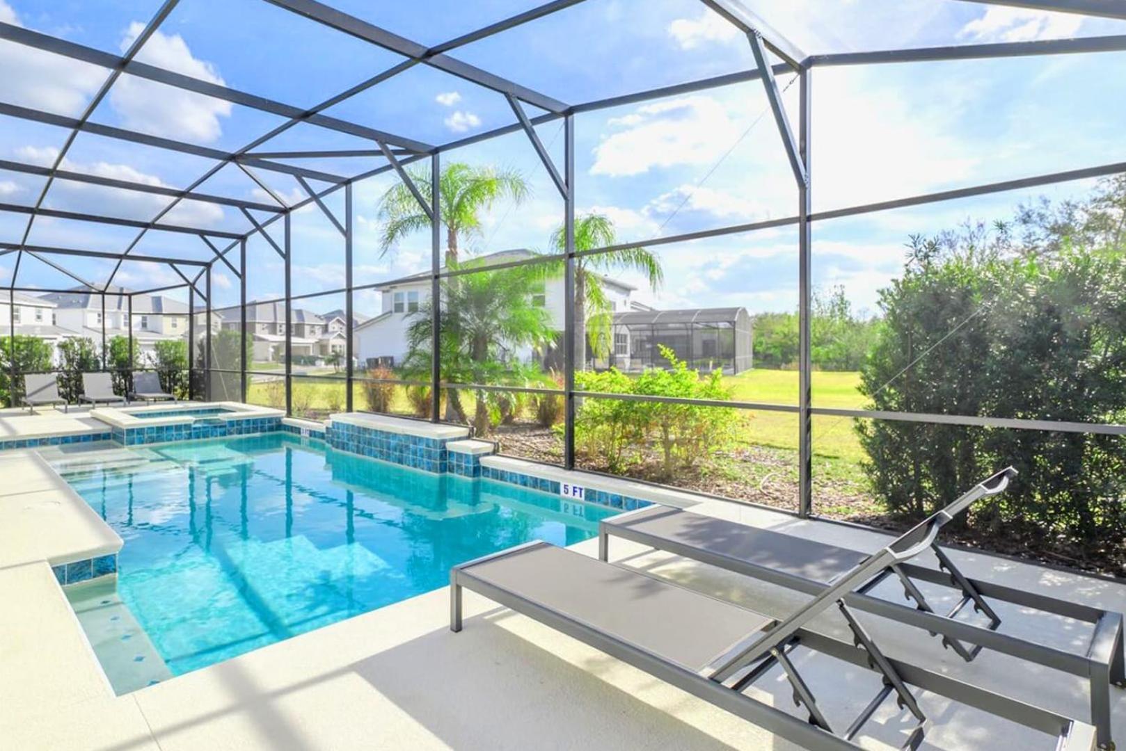 15Br Mansion Home With Pool & Hot Tub-Near Disney Kissimmee Kültér fotó